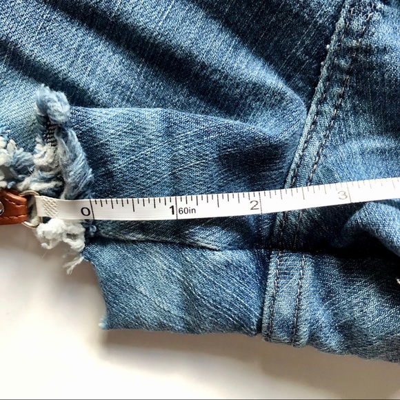 Vintage Lee High-rise Denim Cutoff Shorts - Picture 13 of 13